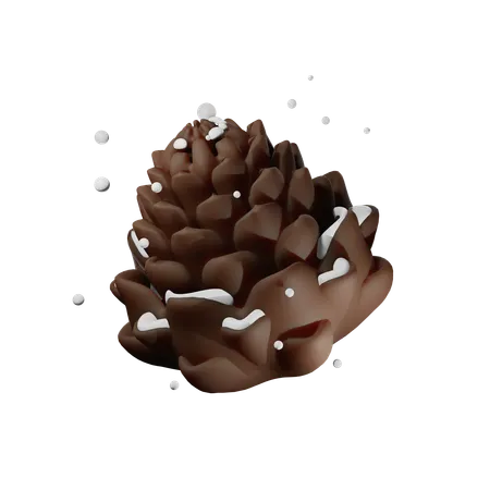 Pine Cone  3D Icon