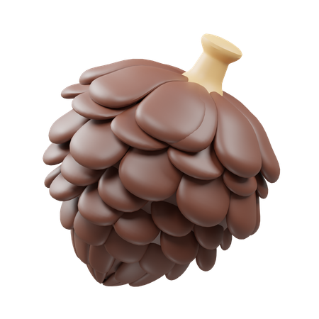 Pine Cone  3D Icon
