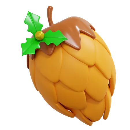 Pine Seed  3D Icon