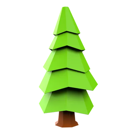 Pine tree  3D Icon