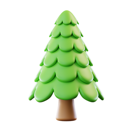 Pine Tree  3D Icon