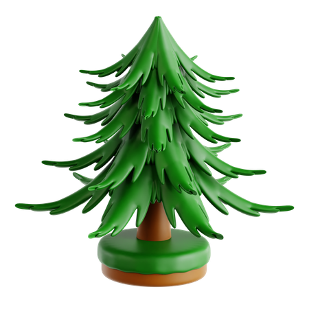 Pine Tree  3D Icon