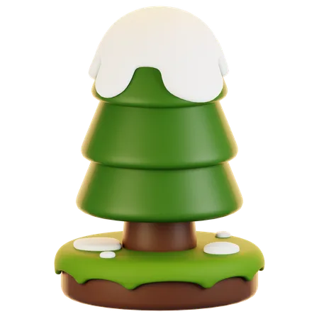 Pine tree  3D Icon