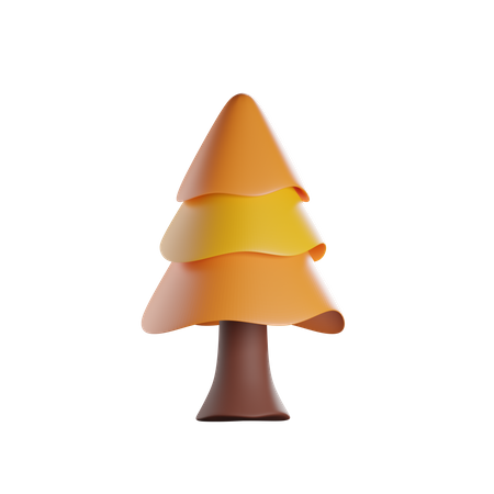 Pine Tree  3D Icon