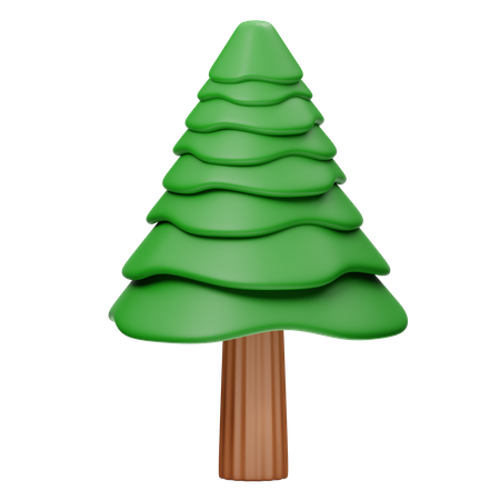 Pine Tree  3D Icon