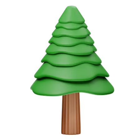 Pine Tree  3D Icon