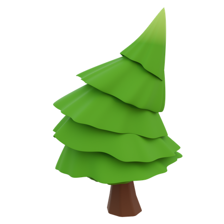 Pine Tree  3D Icon