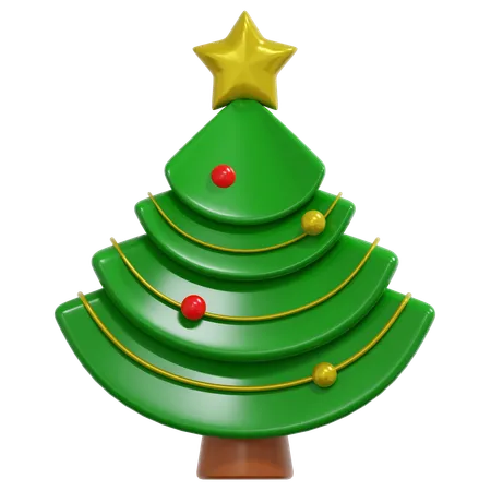 Pine Tree  3D Icon