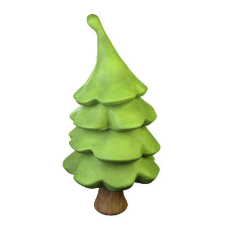 Pine Tree  3D Icon