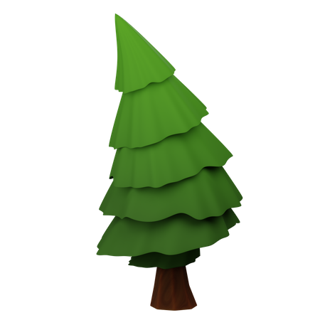 Pine Tree  3D Icon