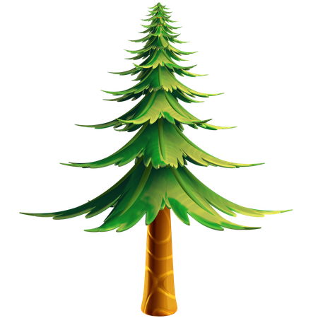 Pine Tree  3D Icon