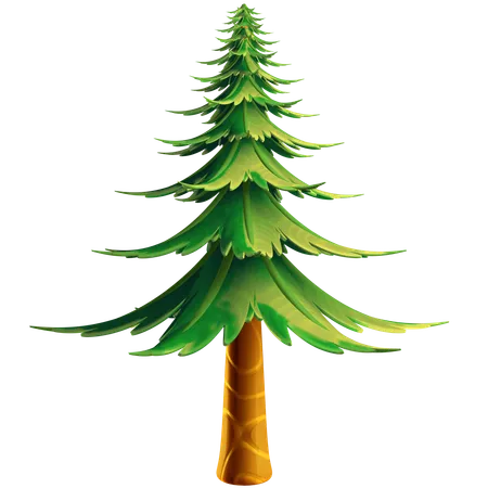 Pine Tree  3D Icon