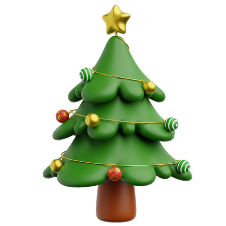 Pine Tree  3D Icon