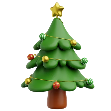 Pine Tree  3D Icon