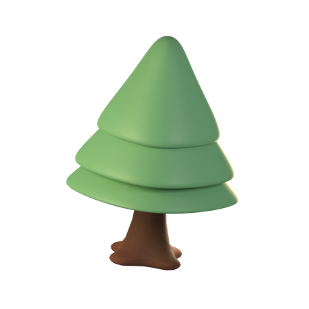 Pine Tree  3D Icon