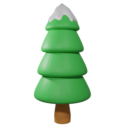 Pine Tree  3D Icon