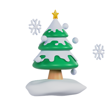 Pine Tree  3D Icon