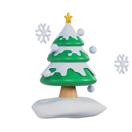 Pine Tree  3D Icon