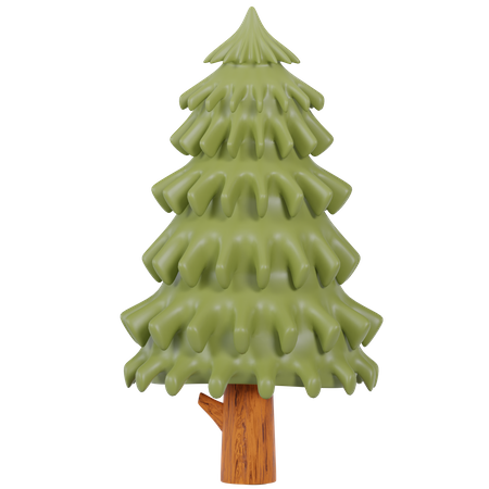 Pine Tree  3D Icon