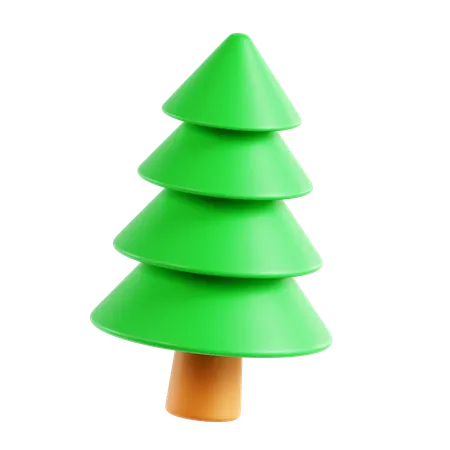 Pine Tree  3D Icon
