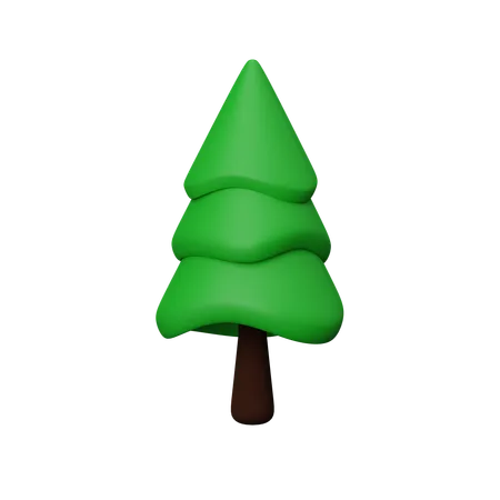 Pine Tree  3D Icon