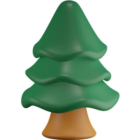 Pine Tree  3D Icon