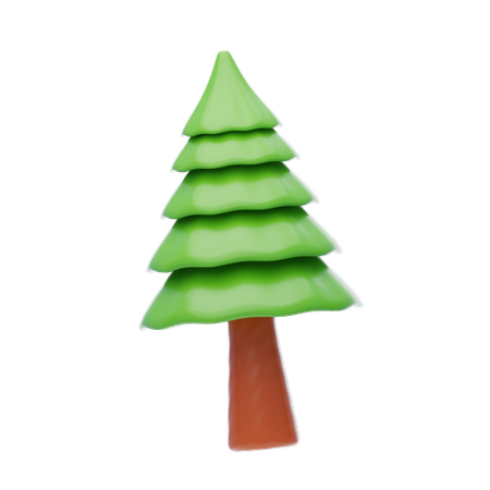 Pine Tree  3D Icon