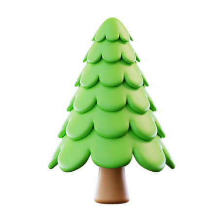 Pine Tree  3D Icon