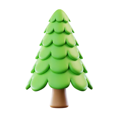 Pine Tree  3D Icon