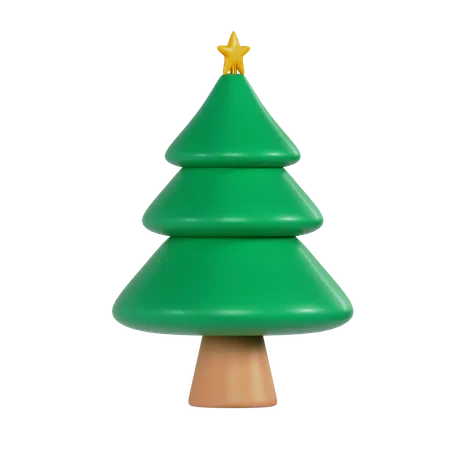 Pine Tree  3D Icon