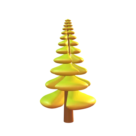 Pine Tree  3D Icon