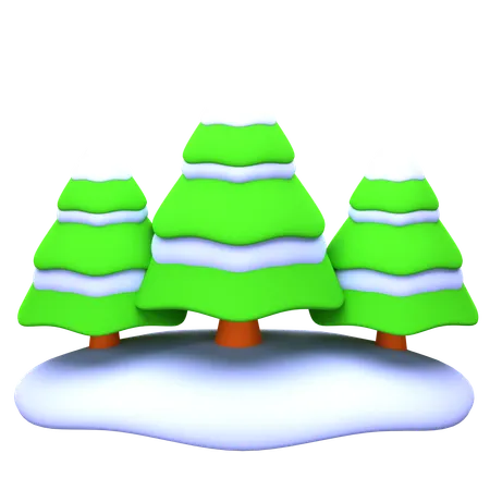 Pine Tree  3D Icon