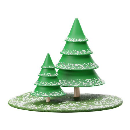 Pine Tree  3D Icon