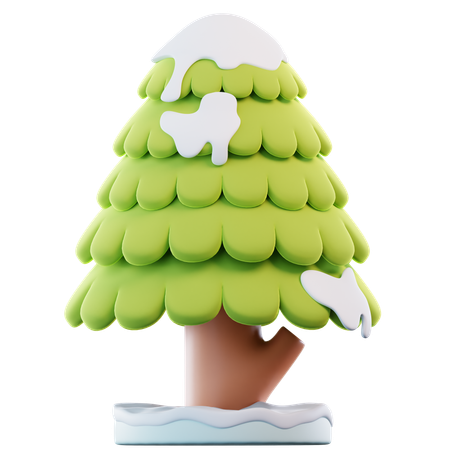 Pine Tree  3D Icon