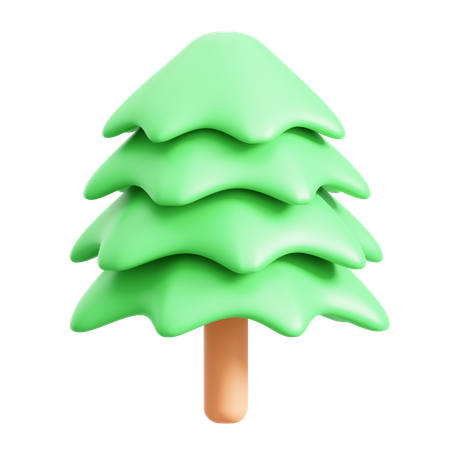 Pine Tree  3D Icon