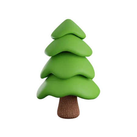 Pine Tree  3D Icon