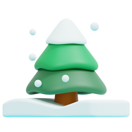 Pine Tree  3D Icon