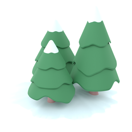 Pine Tree  3D Icon