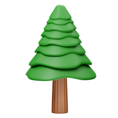 Pine Tree  3D Icon
