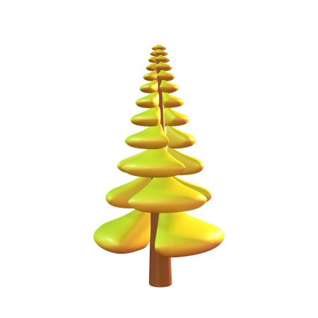 Pine Tree  3D Icon