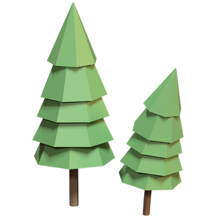 Pine Tree  3D Icon