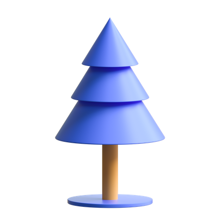 Pine Tree  3D Illustration