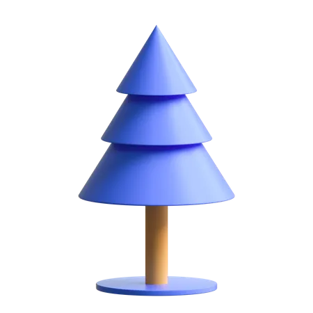 Pine Tree  3D Illustration