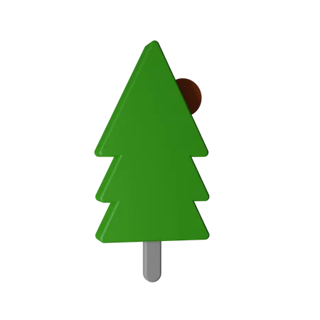 Tree Plant Green 3D Icon