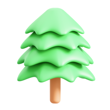 Pine Tree  3D Icon