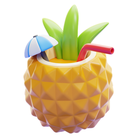 PINEAPLE  3D Icon