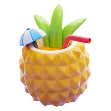 PINEAPLE  3D Icon