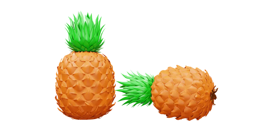 Pineapple  3D Icon