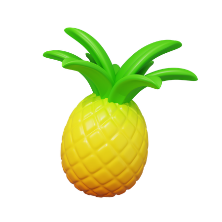 Pineapple  3D Icon