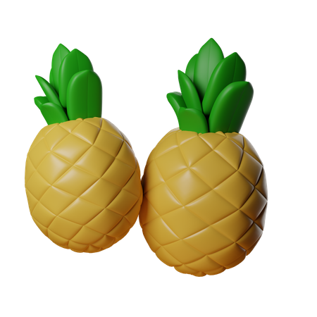 Pineapple  3D Icon